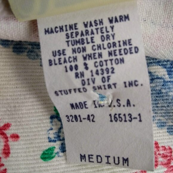 Vivaldi Jeanswear Division of Stuffed Shirts Inc Vintage Women's Paisley Medium - Picture 6 of 7